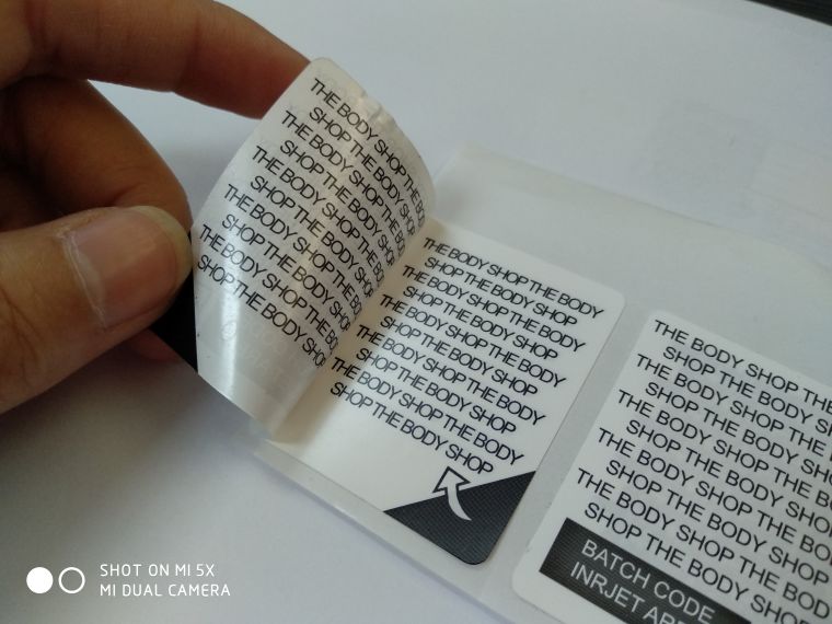 多層標(biāo)簽印刷